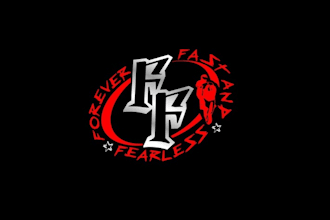 design pro motorcycle drag racing street bike shop logo