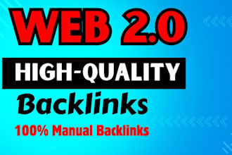 build high authority web 2 0 backlinks for SEO ranking