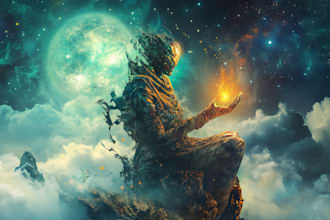 do a sci fi art , sci fi character and concept art