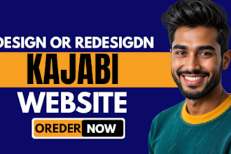 design kajabi website, elearning lms site, thinkific website podia online course