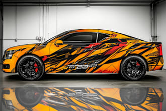 make eye catching your car and vehicle wrap design