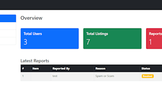 develop flask app to build website and api
