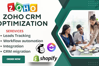 optimize zoho crm for leads tracking, automation, and integration