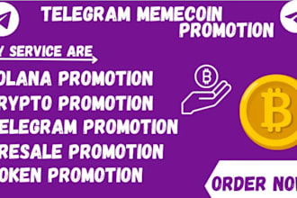 pump solana memecoin,defi,web3,ico presale,nft,crypto telegram twitter promotion