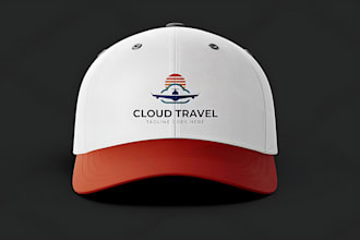 design creative premium travel logo with unlimited revisions