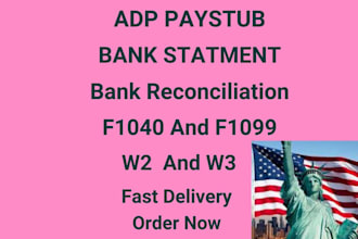 do bank statement reconciliation paystubs and bookkeeping