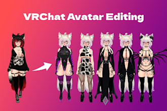make custom vrchat avatar for you