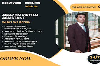 expert amazon fba, fbm consultant, and administrative virtual assistant