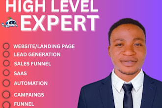 setup gohighlevel CRM automation, expert, ai agent ghl, gohighlevel sales funnel