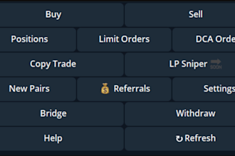 create python telegram crypto bot, copy trading bot, solan trading bot