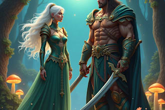 draw original fantasy characters, concept art, fanart