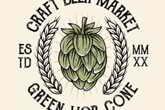 design modern brewery logo