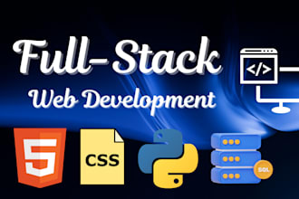 build custom full stack website with frontend and backend development