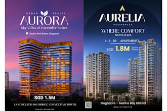 design premium real estate posters in just 24 hour