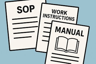 write lab sops, protocols, and procedures