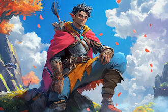 make high quality dnd character art in style for you