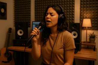 be your female singer songwriter for pop hip hop, radio jingle, podcast intro