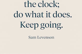design inspirational quote posts for instagram and facebook