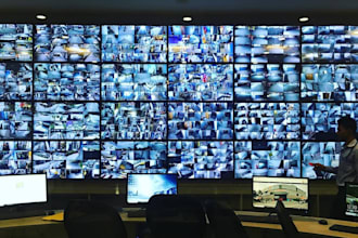 cctv monitoring remotely as a security guard, private investigating