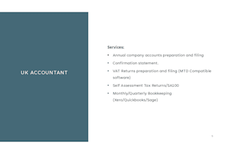 prepare annual company accounts for you