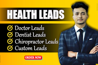 build verified doctor, dentist, chiropractor email contact list