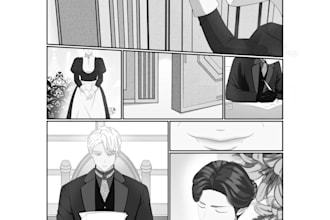 do manga pages but better at romance manga character design