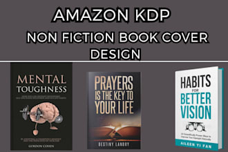 design a professional non fiction book cover that sells fast