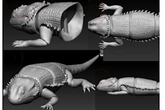 sculpt 3d articulated model, 3d bjd doll 3d toy flexi model stl for 3d printing