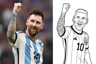 convert any photo into coloring book page
