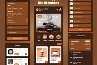 design mobile app with modern UI UX