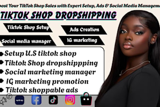 setup tik tok shop tiktok dropshipping tiktok marketing tiktok shop affiliate