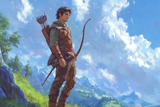 do a dnd art and dnd character illustration for you