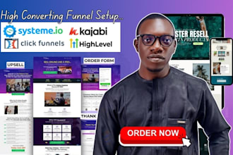 systeme io design systemeio sales funnel kajabi landing page katra gohoghlevel