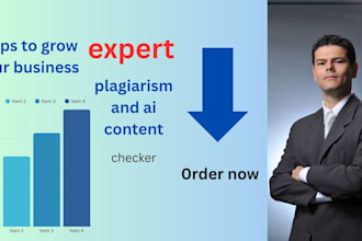 do the plagiarism and ai content percentage check