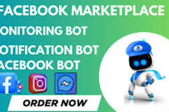 build facebook bot, automation bot, marketplace bot, ecommerce bot, auto fill
