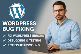 fix wordpress errors bugs or issues quickly update wordpress website