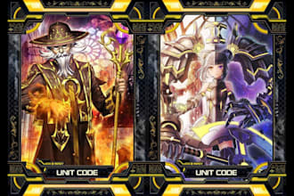 draw card game design tcg board game box game oracle cards pokemon card template