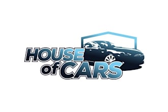 design awesome classic car dealership logo