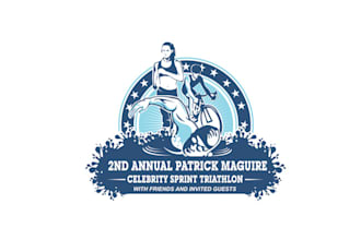 design important celebrity sprint triathlon logo