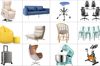 create 3d furniture, gaming chair, gym equipment, mattress and reaistic render