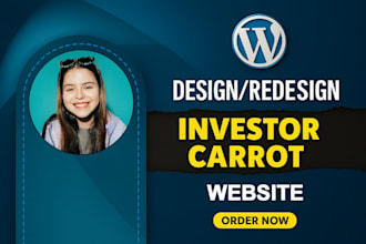 design your investor carrot real estate website with SEO