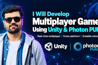 make multiplayer game in unity and photon