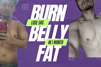 provide you at diet plan and  workout plan