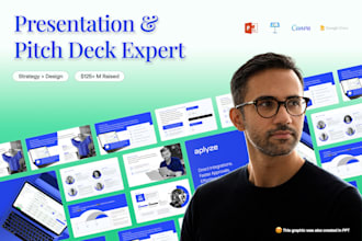 an investor pitch deck for your startup fundraise