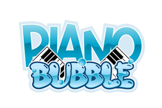 design a unique piano logo