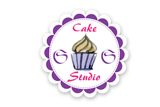 design dynamic home business or cake logo