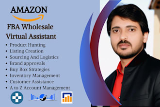 be your expert amazon fba wholesale virtual assistant