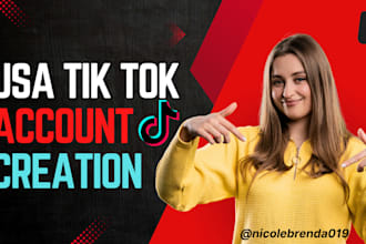 setup usa tiktok account, create usa tiktok shop, uk tiktok for your business