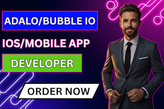 mobile app development web app android ios on bubble adalo marketplace