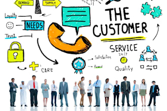 provide customer support, live chat, email and phone services